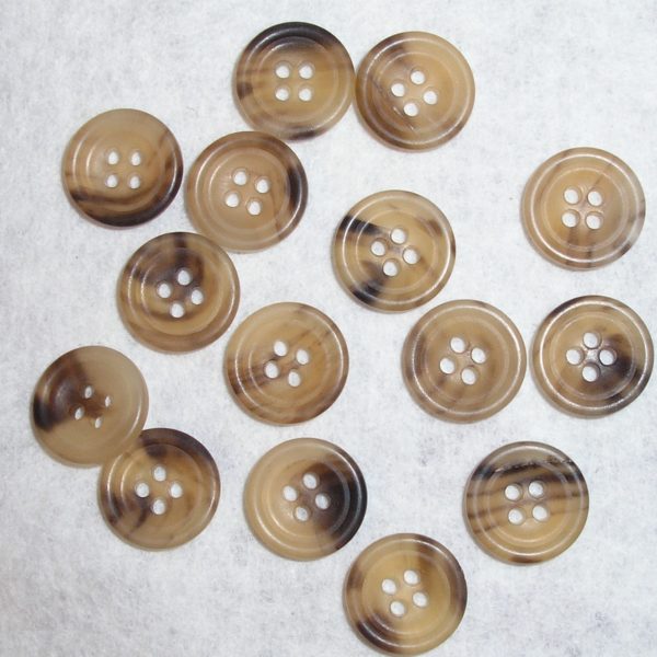 bottoni vero corno, real horn buttons