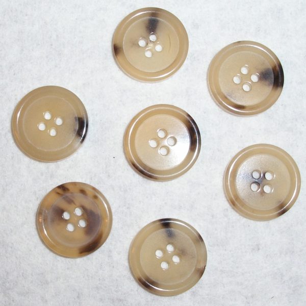 bottoni vero corno, veritable horn buttons