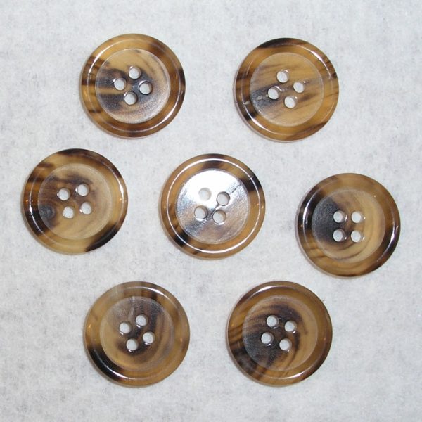 bottoni vero corno, veritable horn buttons